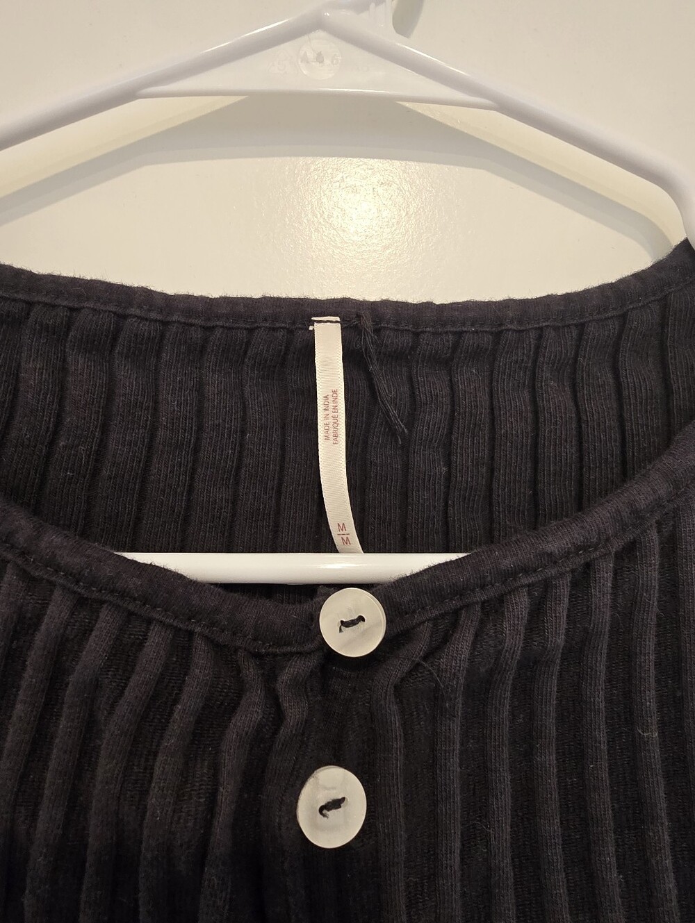 NWOT Free People Sleeveless Ribbed Button-Front Top Tilly Top - Picture 4 of 7